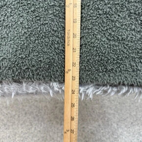 Barefoot Dreams Cozychic Pullover Women's L Spruce Cowl Neck Teddy Boxy - Picture 4 of 10